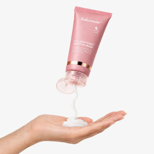 Korean Collagen Mask — maska wyciskana z tuby na dłoń